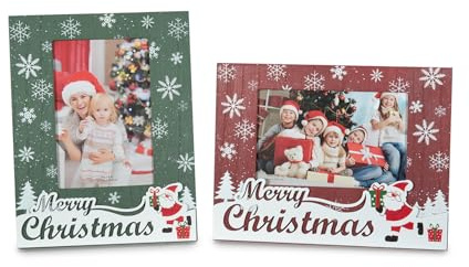 Scholar Tree Personalised Christmas Picture Frames Gifts 6x4 Wooden Photo Frame