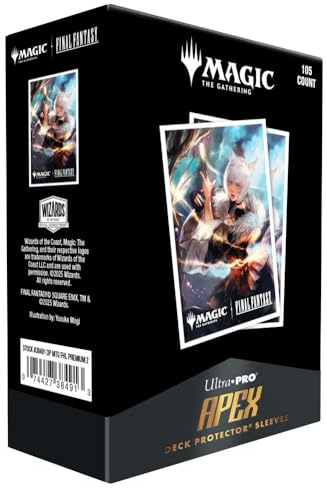 Ultra Pro | MTG: Final Fantasy 105ct Apex Game Card Sleeve - Q4 Premium Z | Trading Card Game Accessory | Ages 13+