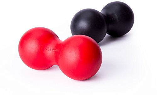 Peanut Massage Ball Roller, Double Lacrosse Ball, Acupoint Myofascial Release Muscle Knot Relaxer Mobility Trigger Point for Physical Therapy Self Deep Tissue Manual Massager Equipment Tool Set