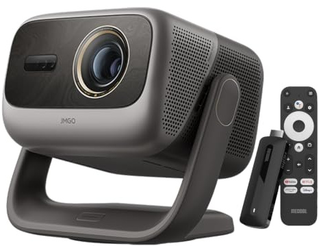 CACACOL N5S Ultra-Max 4K Projector | QuaLas 42 Tri-Color Laser 5600 CVIA Lm 10000:1 Dolby HiFi Speaker | Android Chinese OS with KD3 Google TV Stick