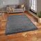 Everest 5 cm Thick Pile Shaggy Modern Area Rugs Small to Large Rugs Floor Living Room Hall Bedroom Rugs Rugs Rug Runners Dark Grey 120 x 170 cm (3ft 11 x 5ft 7)