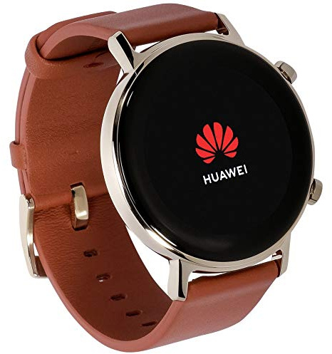 Huawei Watch GT2 (42mm) - Smartwatch Classic Chestnut Red