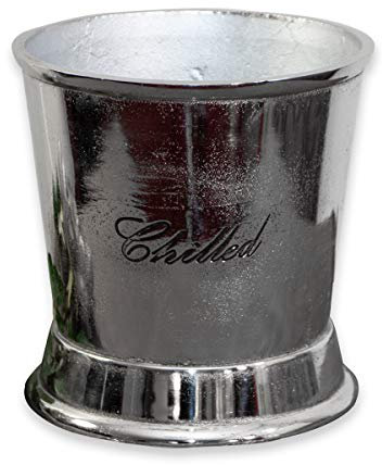 Antikas - Enfriador de botellas de champán, helado, recipiente de hielo, aluminio, tamaño pequeño
