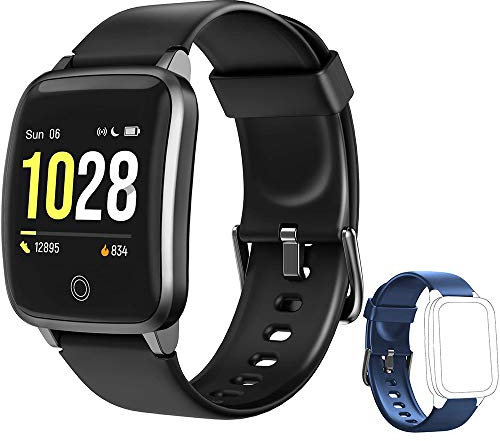 Yishark Orologio Fitness Tracker Smartwatch Activity Tracker Uomo Donna Cardiofrequenzimetro da Polso Impermeabile IP68 Smart Watch Contapassi Calorie Sonno Orologio Sportivo per Android iOS