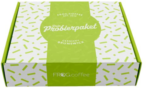 Tee-Probierpaket Wintertee von FROG.coffee | Geschenkbox mit 64 Teebeuteln verschiedener Marken wie Meßmer, Teekanne, Bünting, Cupper uvm. - 32 Sorten