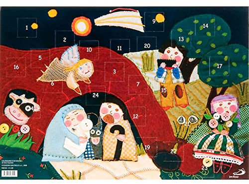 Adventskalender, Modell Patchwork