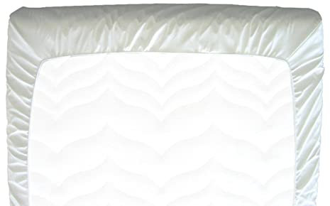 FabaCare PVC Spannbettbezug 90 x 200 cm, Bettbezug bei Inkontinenz, Spannbettlaken weiß, FabaCare Spezialversiegelung