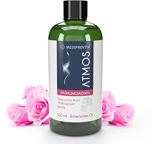 Ätherische Öle Frühlingsrose 100ml Naturrein für Aroma Diffuser Öl extrem ergiebig Bio Aromaöl Öl Duftöl Diffuser Aromatherapie Raumduft