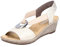 Rieker Alula Womens Wedge Heel Sandals 8 UK Multicolore Beige