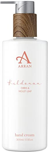 Arran Sense of Scotland Kildonan Luxury Moisturising and Nourishing Hand Cream (300ml) Non Greasy Formula with Vibrant Floral Fragrance