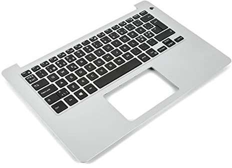 Dell Inspiron 5370 Silver Laptop Palmrest & NORDIC Keyboard - 0265G7 + 0873R4 (Renewed)