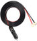 12 V/24 V Zigarettenanzünder auf O-Ring-Terminal-Kabel, YACSEJAO 6,5 Fuß/2 m, Zigarettenanzünder-Stecker auf Batterie-Öse, Terminal-Anschluss, 16 AWG, robustes Kabel für Auto-Wechselrichter,