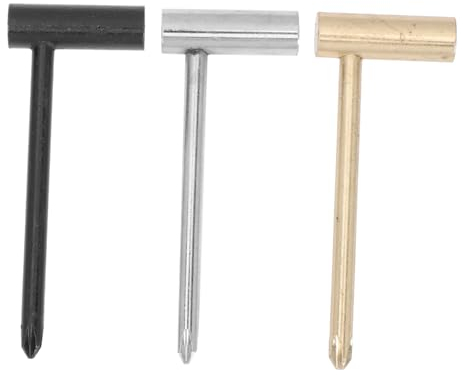 Vaguelly Werkzeug Restaurierungswerkzeug 3 Teiliges Stab Re Praktisches Schlüssel Folk Mm Zubehör Einstellung Gitarrenbauer Für Stäbe Halsgitarre Tremolo Schlüssel Traversen Sechskant Holz