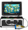 Underwater Fishing Camera with 7 Inch Fish Finder Waterproof Fishing Underwater Camera 15M Cable Length Fish Finder System Kit for Ice Lake Boat Fishing (30M with DVR)