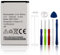 [New] SwarKing Ersatz Akku Kompatibel mit Doro 1370 1372 2404 5860 6040 6060 6820 6880 7000H 7439 DBO-1000A with Toolkit