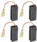 YINETTECH Lot de 4 brosses de moteur en carbone 5 x 8 x 19 mm Pièce de rechange 1617014134 Compatible avec Bosch PBH 240 RE PBH240 RE Marteau perceuse outil électrique