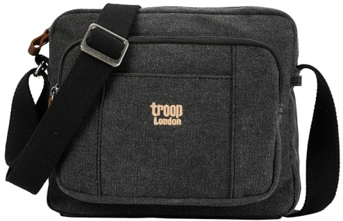 Troop London TRP0235 Classic Canvas Across Body Bag