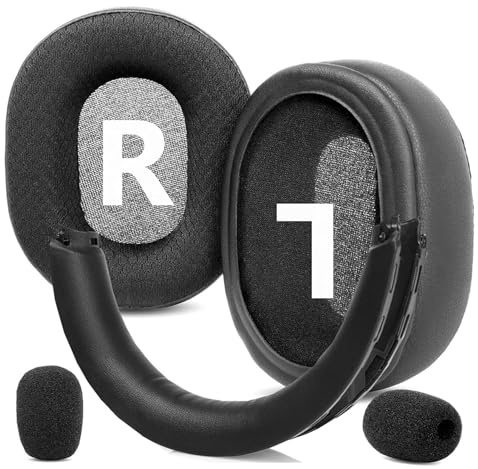Almohadillas de Oreja y Acolchado de Diadema para Xbox Stereo 20th Anniversary Special Edition Auricular Compatible con Microsoft Xbox Wireless Stereo 20th Anniversary Special Edition Auricular