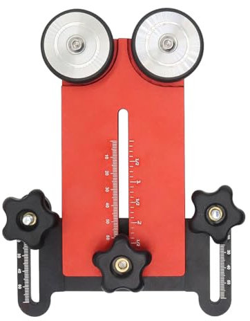 Sarini Woodworking Bearing Wheel Presser Bearing Roller Feather Board Table Saw Flip Roller Feather Board For Table Saw Router Table Saw Clamp Guide