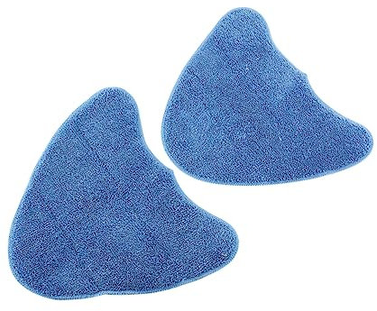 MOLUCKFU 2pcs Steam Mop Detergent Compatible Pads Microfiber Cleaning Pads for Vax Steam Cleaners