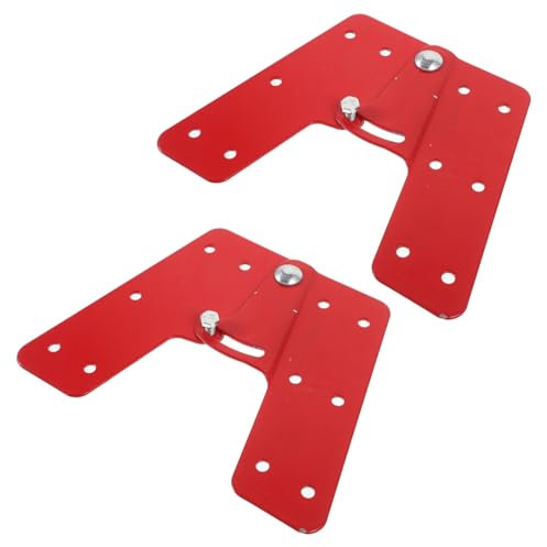 Veemoon 2stücke Dachbodenleiterscharnier Für Leiter-haspenscharnier Trittleiterscharnier Aus Robustem Eisen Ersatzteil Für Klappleitergelenk Einfache Montage Und Demontage Stabile Verbindu