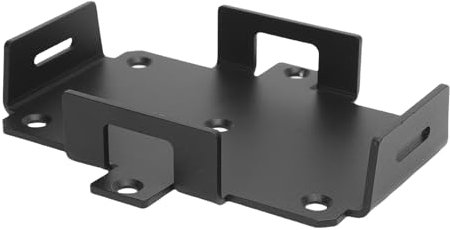 Batterie Halterung, Aluminium Kleine Batterie Halterung mit Halte Gurt, Kompatibel mit 12V 6-15AH 6V 7-12AH Batterien für Boot, ATV, Motorrad
