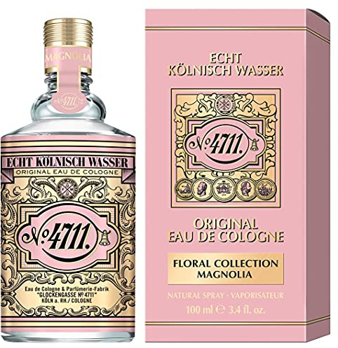 4711 Original Eau de Cologne I Floral Collection - MAGNOLIA - Eau de Cologne - floral reinterpretation of the icon - floral - feminine - seductive I 100 ml Natural Spray Vaporisateur