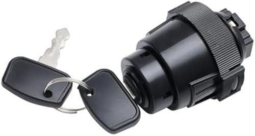 Pizgear Interrupteur d'allumage for tracteur 1900-0932 K7571-62112, interrupteur de démarrage avec, for Kubota, BX25 B26 BX237 BX2360 BX1860 BX1870 BX2360 BX237 BX2660D RTV1140CPXR RTV900G9 ZD1011 ZD1