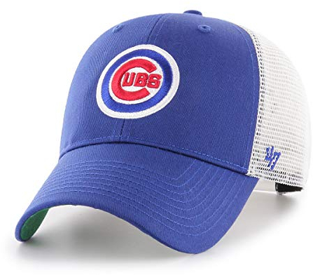 '47 Chicago Cubs MLB Most Value P. Branson Blau Weiß Verstellbare Trucker Cap One-Size