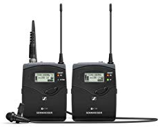 Set Microfono Sennheiser Senza Fili Portatile Lavalier (EW 112P G4-B)