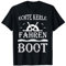 Kapitän Boot Motorboot Schiff Bootfahren Segeln Spruch T-Shirt