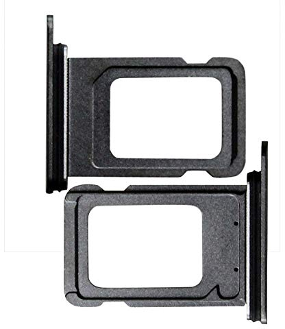 Gintai Black Dual Nano SIM Card Holder Replacement for i Phone 11 Pro