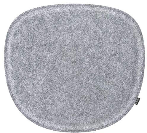 Feltd. Eco Filz Kissen geeignet für Hay - Neu Chair 13-29 Farben - optional inkl. Antirutsch und gepolstert! (Graumeliert)