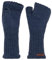 KNIT FACTORY - Cleo Handstulpen - Fingerlose Handschuhe - Gestrickte Handschuhe für Winter - Damen Handstulpen aus Wolle - Hochwertige Qualität - Jeans