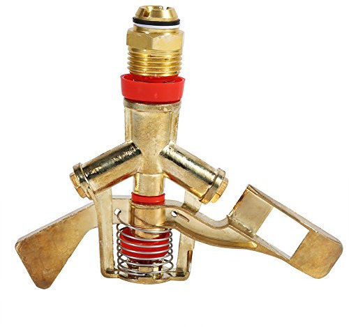 Alvinlite Aspersor de Agua con Conector, Boquilla de riego Aspersor de riego de rotación automática de 360 Grados para enfriamiento de Techo