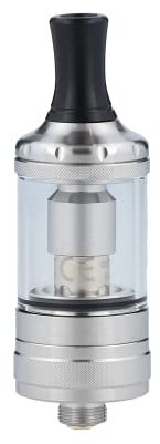 Aspire Nautilus Nano Atomizzatore Sigaretta Elettronica 19mm Tank 2ml per Svapo di Guancia con Tiro Regolabile MTL Refill dall'Alto e Drip Tip 510 Intercambiabile (STAINLESS STEEL)