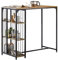 SoBuy FWT84-PF Bartisch Esstisch Balkontisch Küchentisch Bistrotisch Stehtisch Bartresen Balkontisch Gartentisch im Industrie-Design