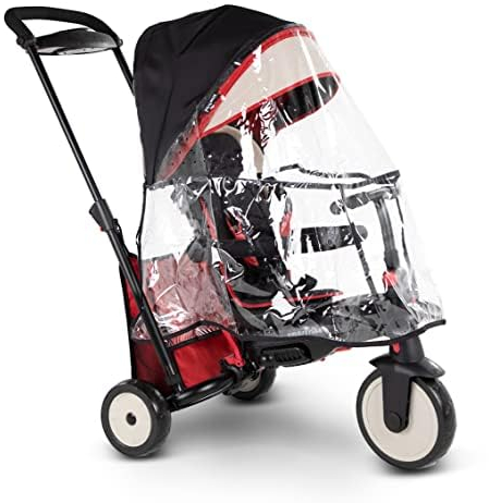 smarTrike Dreirad-Regenschutz für STR3/5 - Wasserdicht - Kinderwagen-Zubehör - Kunststoff - Durchsichtig