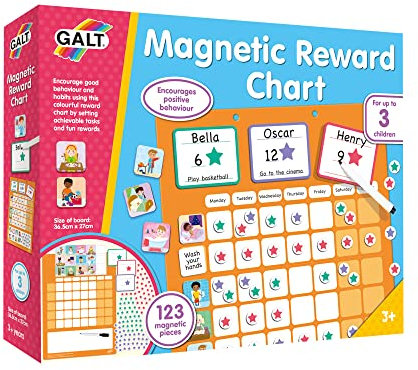 Galt 1105605 Toys Reward Chart, Encourage Good Behaviour And Habits, Ages 3 Years Plus, Multicolored