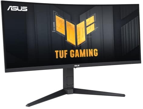 ASUS TUF Gaming VG34VQEL1A Curved Gaming Monitor – 34 inch UWQHD (3440 x 1440), 100Hz, Curved design, Extreme Low Motion Blur, Freesync, 1ms (MPRT),125% sRGB, HDR