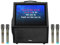 Mr Entertainer Digibox Pro. Portable Touch Screen Karaoke Machine and Media Player (4 x Wireless Microphones)
