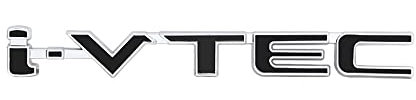 3D-Autoaufkleber LegierungMetall Buchstabe Emblem Abzeichen Aufkleber Deko Karosserie Heckklappe, für Honda City cb400 i-VTEC vfr800 cb750 Civic Accord Odyssey Spirior CRV SUV,A