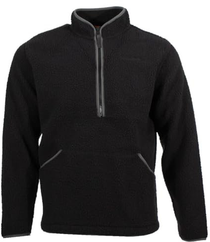 Timberland Tfo Sherpa 1/4 Zip Fleece Life Black Giacca, Nero, M Uomo