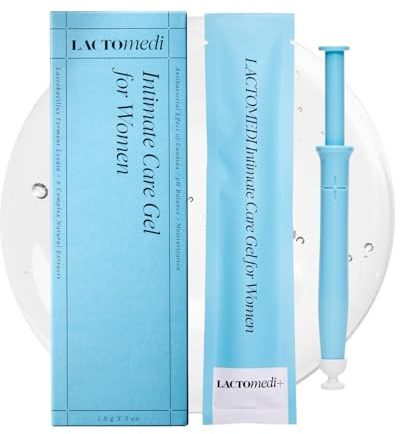 LACTOMEDI Intimate Care Gel | 5-Day Package | Vaginal Probiotics Applicator | Yeast Infection and BV Care | pH Balance | Itchiness and Unpleasant Odor | 1Box x 5pcs