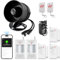 Fuers Home Security Systems WiFi Burglar Alarms120 dB Home Alarm Systems 9 Piece PIR Motion Sensor with Remote Control Shed Alarm with Free App Notification for House Safety
