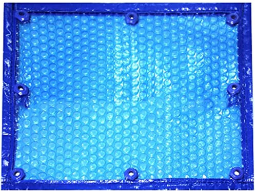 bâche chauffage solaire piscine Couverture De Piscine Solaire For Couverture De Spa, Bâche Flottante Thermique À Bulles Rectangulaire, For Piscines Intérieures Et Extérieures, Piscines Hors Sol(4m x 7