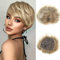 Becus Hair Toppers For Thinning Hair Toppers for Women Hair Pieces For Women Clip 360°3D Cover 6.5x6 Inches Synthetic Toppers (Blonde)
