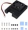 ZDE ZC505 Dedicated Aluminum Heatsink with PWM Cooling Fan Compatible with Raspberry Pi Compute Module 5 CM5 Motherboard with Screws and Thermal Tapes