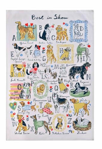 Ulster Weavers Geschirrtuch, Aufschrift Best In Show Dog Best In Show, 47 x 74 cm, mehrfarbig