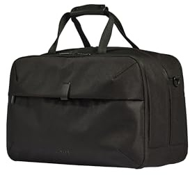 ANTLER Urban Light Overnight Travel Bag, Black, Cabin Underseat, 28x45x20cm